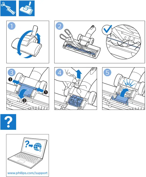 PHILIPS XB9155 Vacuum Cleaner - Overview 11