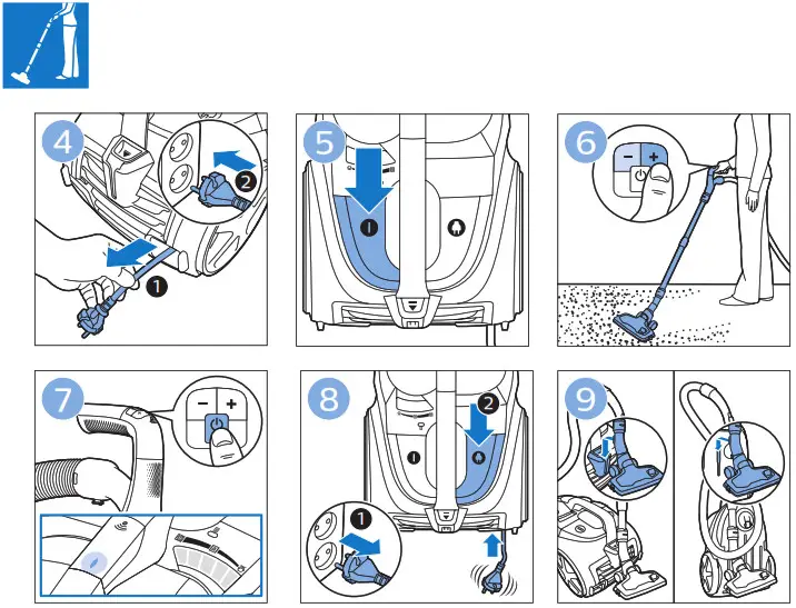 PHILIPS XB9155 Vacuum Cleaner - Overview 6