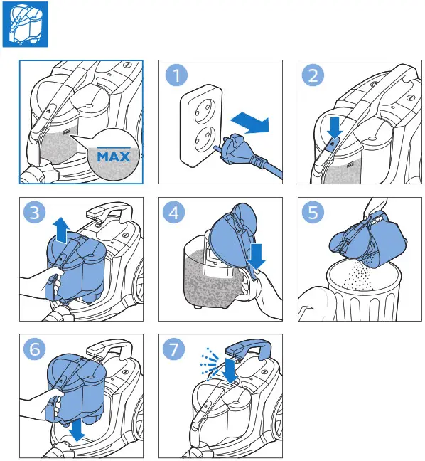 PHILIPS XB9155 Vacuum Cleaner - Overview 7