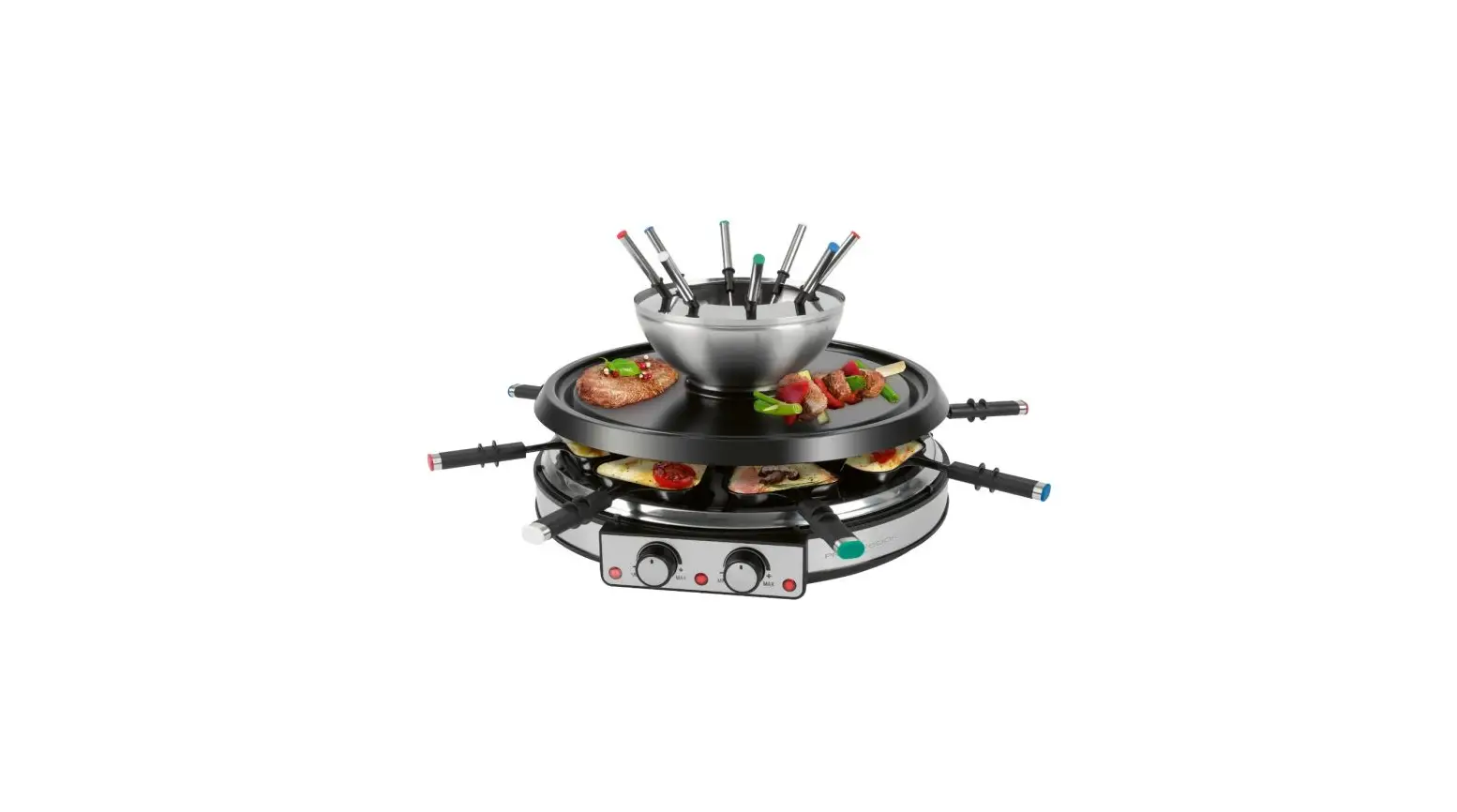 Proficook Fd1245 Raclette Grill And Fondue Instruction Manual