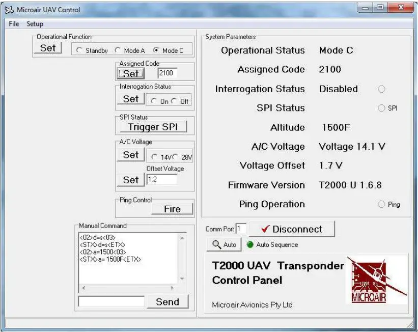 Microair Avionics T2000UAV L Transponder - FIG 6