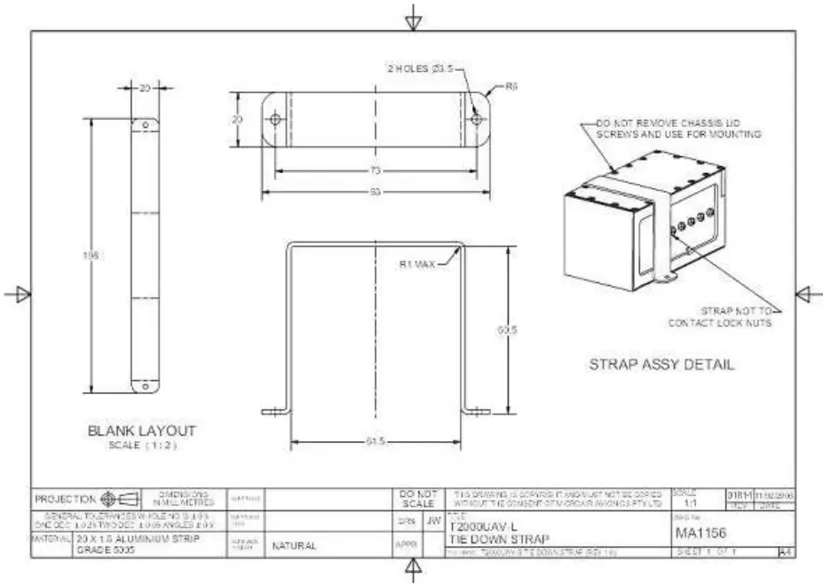 Microair Avionics T2000UAV L Transponder - FIG 8