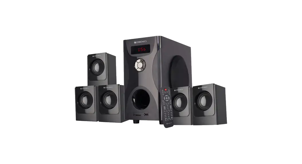 Zebronics Zeb Bt6592rucf 5.1 Speaker User Manual Zebronics Zeb Bt6592rucf 5.1 Speaker User Manual