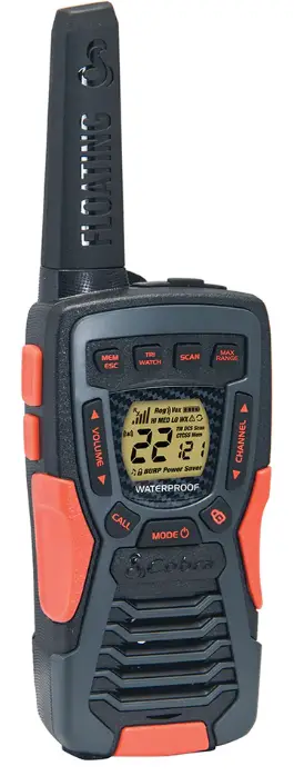 COBRA ACXT1035R FLT Floating Walkie Talkies Radio user guide