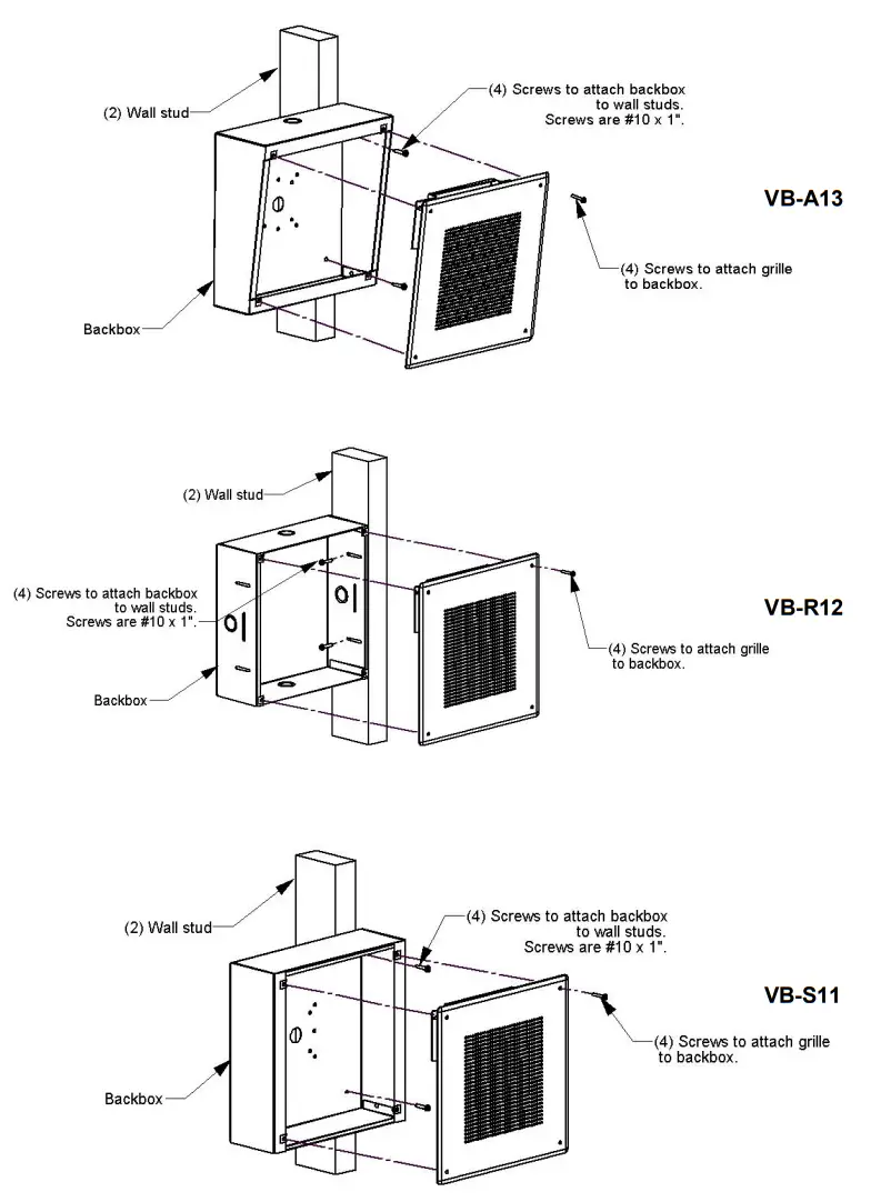 VALCOM VIP 428A IC IP PoE Speaker with Square Faceplate - fig