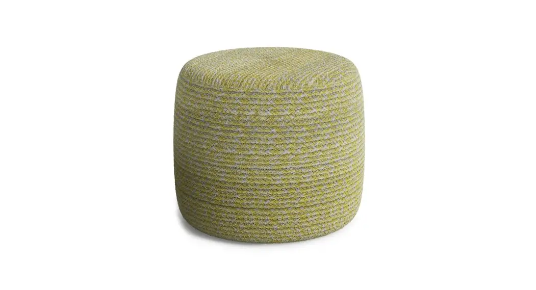 Simpli Home Axcpf-33-yl Round Braided Pouf User Manual
