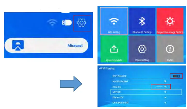 YABER Projector 5G WiFi Bluetooth Projector-16