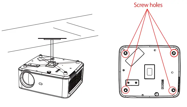 YABER Projector 5G WiFi Bluetooth Projector-7