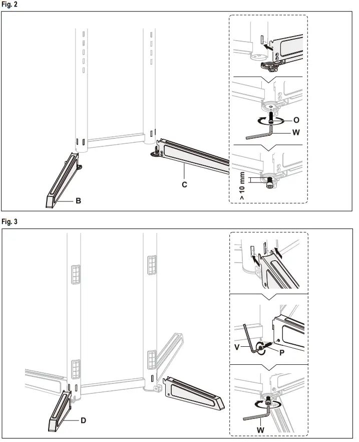 goobay 59508 TV Presentation Stand Pro -Fig 1
