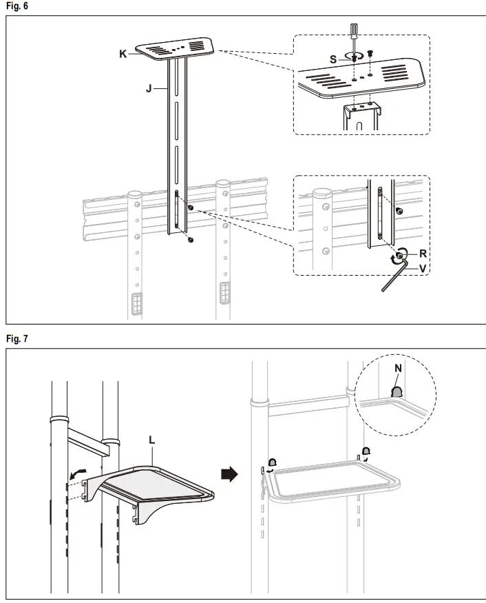 goobay 59508 TV Presentation Stand Pro -Fig 3