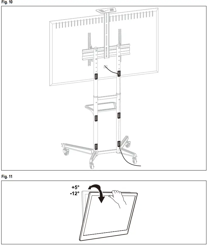 goobay 59508 TV Presentation Stand Pro -Fig 5