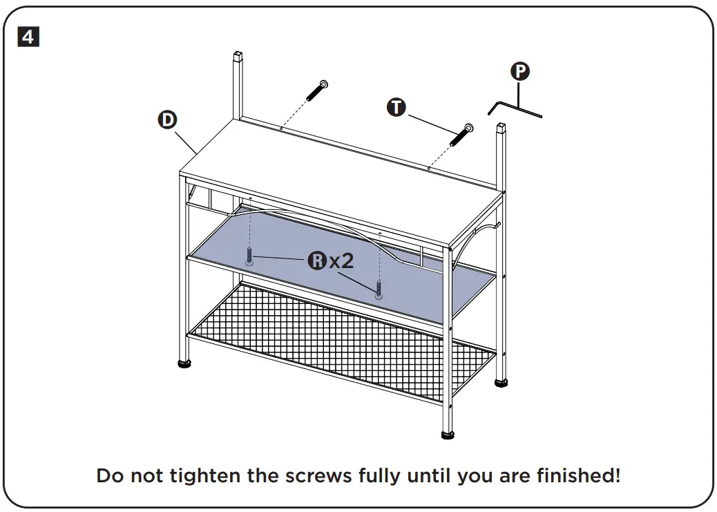 HONEY-CAN-DO SHF-09575 Natural Hall Tree with Shelves-fig9
