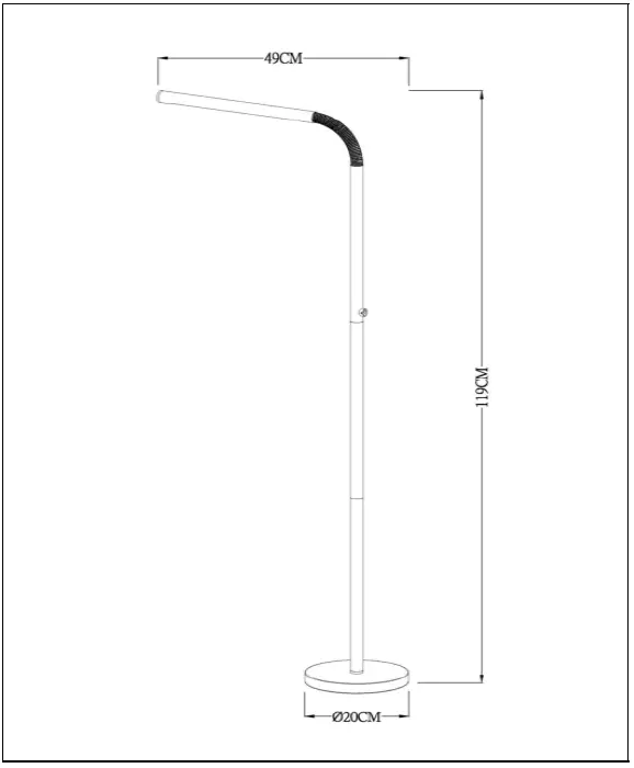 LUCIDE-36712-Gilly-Floor-Reading-Lamp-fig-4