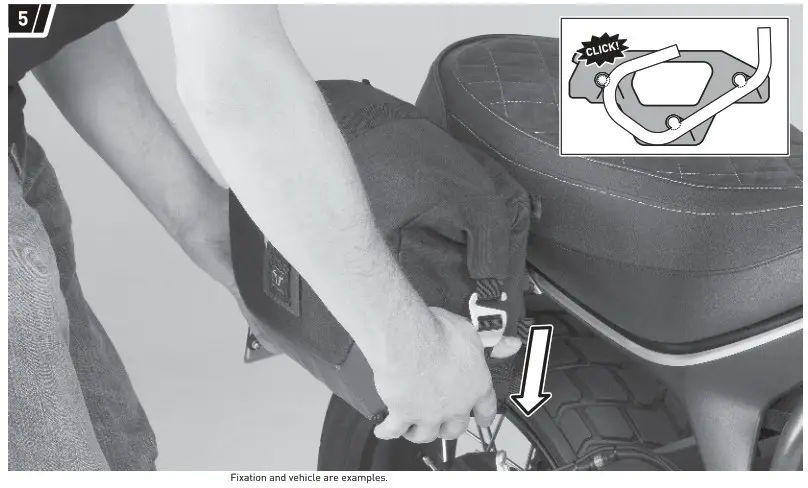 SW MOTECH BC HTA 11 928 20000 Legend Gear side bag system LC Triumph Speed Twin - FIG7