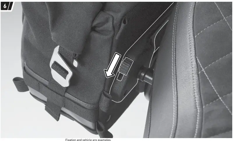 SW MOTECH BC HTA 11 928 20000 Legend Gear side bag system LC Triumph Speed Twin - FIG8