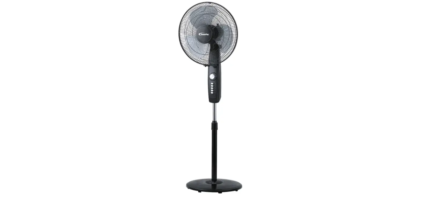 Powerpac Ppfs30 16 Inch Electric Stand Fan User Manual