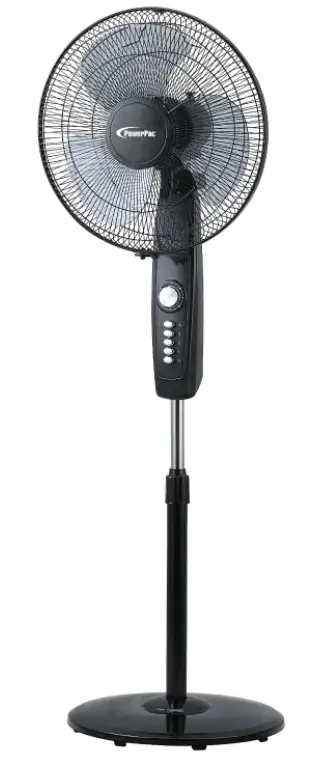 PowerPac PPFS30 16 Inch Electric Stand Fan product