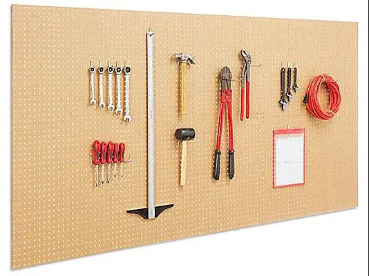 Uline Pegboard Installation Guide