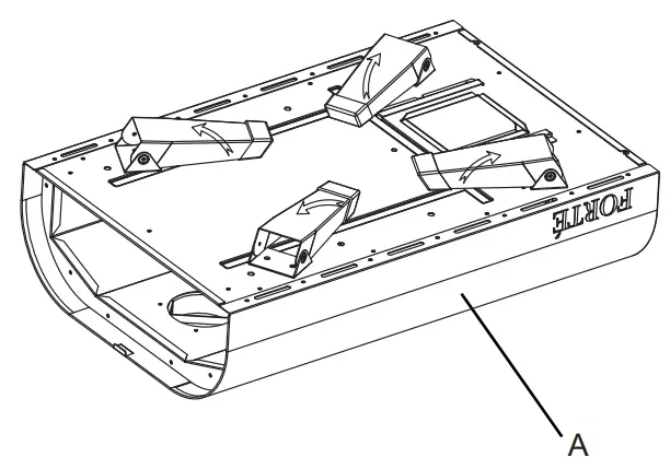 FORTE FPPO14PSS Outdoor Pizza Oven fig 2
