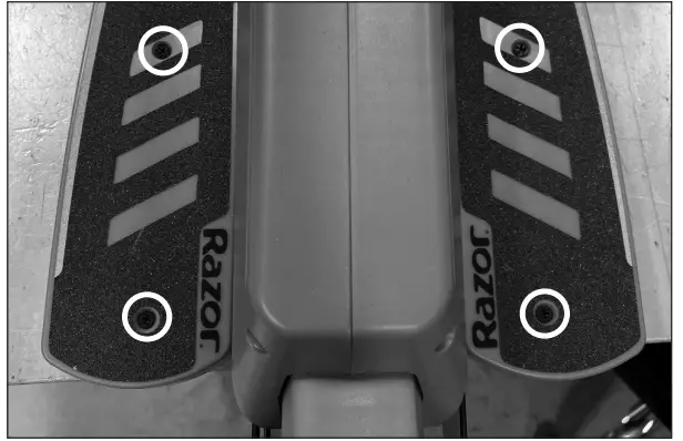 Razor-W13112163017,-W13112144017-Power-Core-E90-Sprint-Foot-Platforms-Replacement-FIG-2