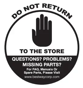 Bestway SPLASH FRAME POOLS - Do not