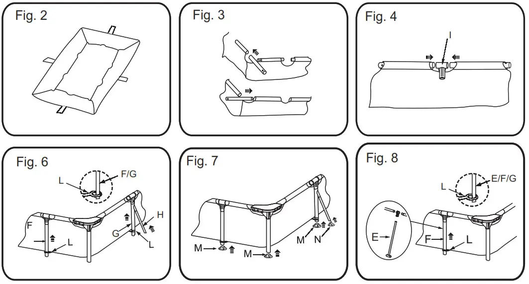 Bestway SPLASH FRAME POOLS - Installation