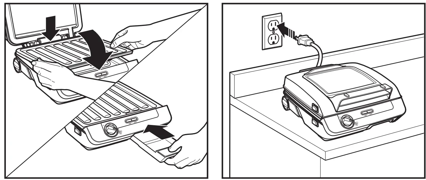 Hamilton Beach 4-in-1 Indoor Grill & Electric Griddle Combo with Bacon Cooker-2