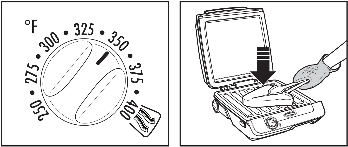 Hamilton Beach 4-in-1 Indoor Grill & Electric Griddle Combo with Bacon Cooker-3