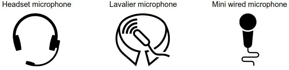 CHIAYO italk Personal Belt pack Amplifier - Microphone input options