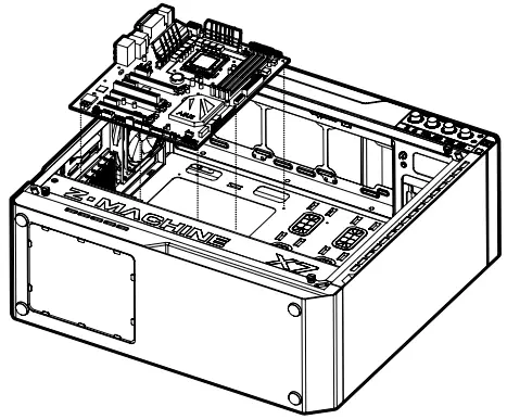 Mounting the main board
