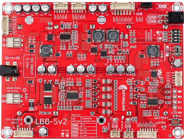 DAYTONAUDIO-LBB-5v2-5x26650-Lithium-Battery-Charger-Board-Module-21V-with-Charge-Protection-PRODUCT