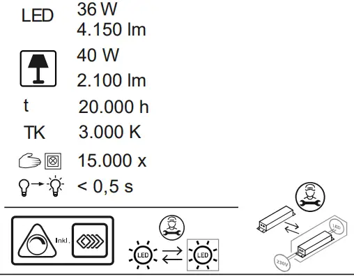LeuchtenDirekt 998197 IVEN Ceiling Light-FIG1
