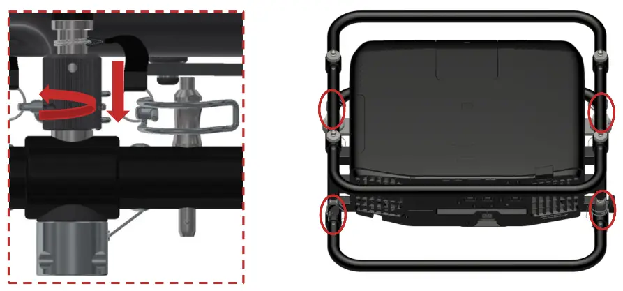 Remove the ELPLX02 ultra-short throw lens 5