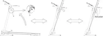 Kahomvis-FYC-QPW9-609-Black-Steel-Foldable-Electric-Treadmill-09