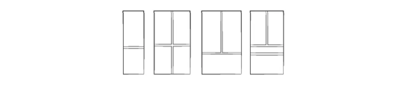 Samsung Ra-f36db4dt Bespoke 4-door French Door Refrigerator Panel Instruction Manual