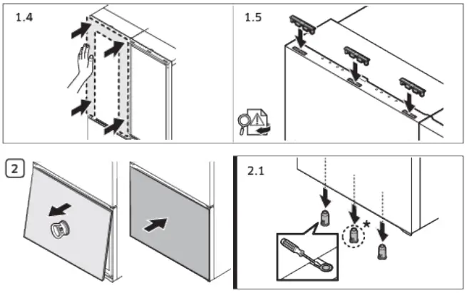 SAMSUNG 887276661117 Bespoke 3-Door French Door Refrigerator Bottom Panel in Tuscan Steel-FIG4