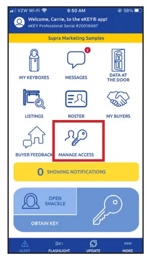 Supra Single Access with eKEY - Fig 9+
