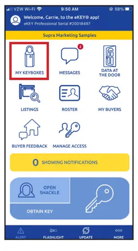 Supra Single Access with eKEY - Fig