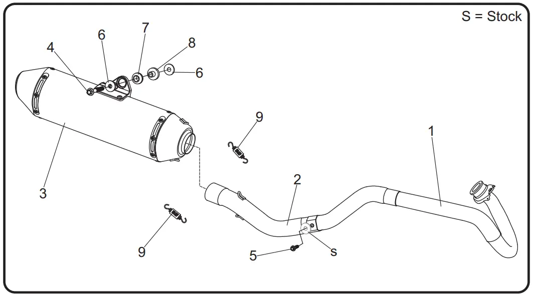 YOSHIMURA-Honda-CRF250F-Stainless-Full-Exhaust-fig-2