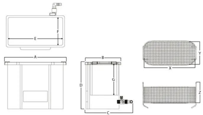 midmark QC1 -01 Ultrasonic Cleaner-38