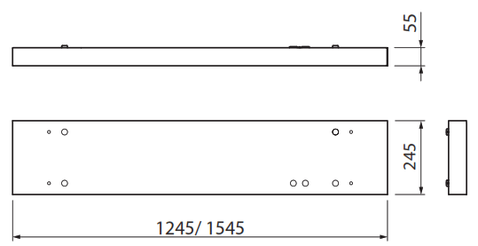 AIRAM Arel D I Matt Aluminium Anti Glare Shield