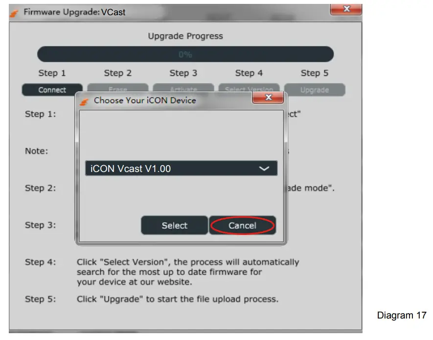 iCON VCAST Control Station for Live Streaming - Top Panel Layout 18