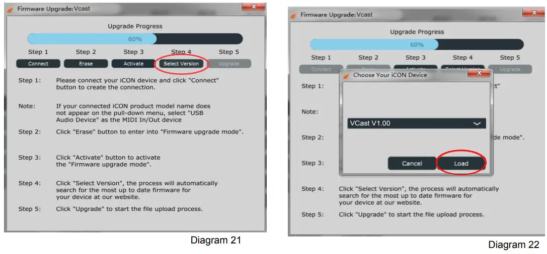 iCON VCAST Control Station for Live Streaming - Top Panel Layout 21