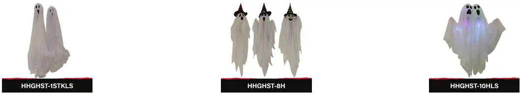 Haunted Hill Farm HHGHST 3STK 40 in Talking Lighted Animatronic Ghost Figurine - Figure 7