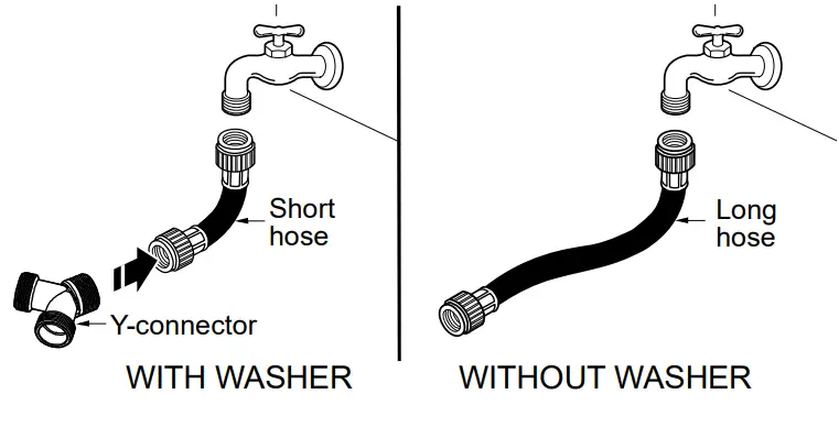LG DLEX4000 Ultra Large Front Load Electric Dryer-Inlet Hose1