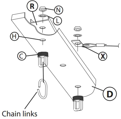 HINKLEY IS19-58 Nula Large Multi Tier - anopy Assembly