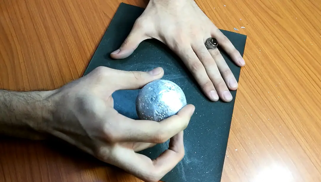Instructables How To Make A Polished Aluminum Foil Ball Instruction Manual