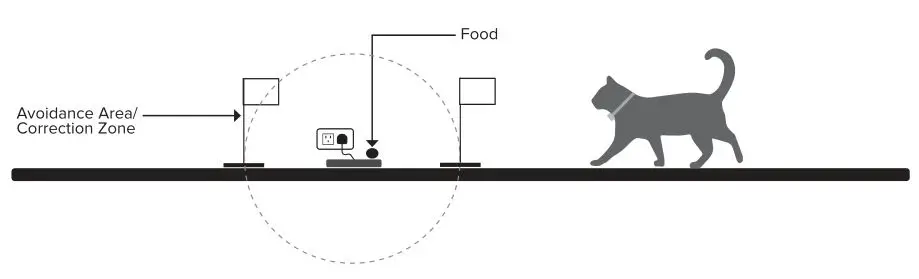 DogWatch CAT200 Cat Indoor Boundary - Lead with Food