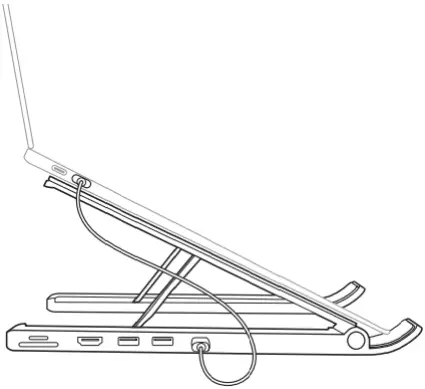 UGREEN CM359 X-Kit Laptop Stand Docking Station 5