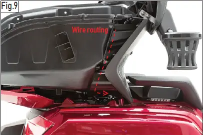 Goldstrike G0048500 Spar Trunk Side Lights Honda Gold Wing 9